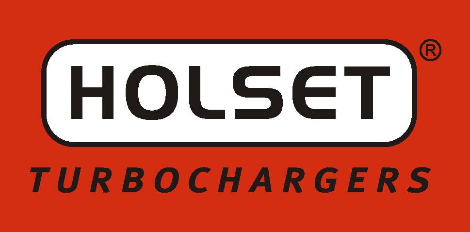 Holset Turbochargers Logo on Red with TM